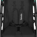 Carucior sport, Lionelo, Annet Plus Dreamin\', Editie limitata, De la nastere, Cu accesorii, 0 - 22 Kg, Conform cu standardele europene de securitate EN1888-1 si EN1888-2, Negru