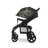 Carucior sport, Lionelo, Annet Plus Dreamin\', Editie limitata, De la nastere, Cu accesorii, 0 - 22 Kg, Conform cu standardele europene de securitate EN1888-1 si EN1888-2, Negru