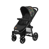 Carucior sport, Lionelo, Annet Plus Dreamin\', Editie limitata, De la nastere, Cu accesorii, 0 - 22 Kg, Conform cu standardele europene de securitate EN1888-1 si EN1888-2, Negru