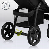 Carucior sport, Lionelo, Annet Plus Dreamin\', Editie limitata, De la nastere, Cu accesorii, 0 - 22 Kg, Conform cu standardele europene de securitate EN1888-1 si EN1888-2, Negru