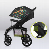 Carucior sport, Lionelo, Annet Plus Dreamin\', Editie limitata, De la nastere, Cu accesorii, 0 - 22 Kg, Conform cu standardele europene de securitate EN1888-1 si EN1888-2, Negru