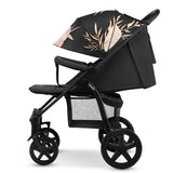 Carucior sport, Lionelo, Annet Plus Lovin\', Editie limitata, De la nastere, Cu accesorii, 0 - 22 Kg, Conform cu standardele europene de securitate EN1888-1 si EN1888-2, Negru