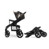 Carucior sport, Lionelo, Annet Plus Lovin\', Editie limitata, De la nastere, Cu accesorii, 0 - 22 Kg, Conform cu standardele europene de securitate EN1888-1 si EN1888-2, Negru
