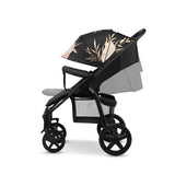 Carucior sport, Lionelo, Annet Plus Lovin\', Editie limitata, De la nastere, Cu accesorii, 0 - 22 Kg, Conform cu standardele europene de securitate EN1888-1 si EN1888-2, Negru