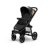 Carucior sport, Lionelo, Annet Plus Lovin\', Editie limitata, De la nastere, Cu accesorii, 0 - 22 Kg, Conform cu standardele europene de securitate EN1888-1 si EN1888-2, Negru