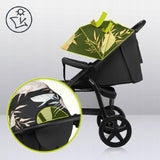 Carucior sport, Lionelo, Annet Plus Lovin\', Editie limitata, De la nastere, Cu accesorii, 0 - 22 Kg, Conform cu standardele europene de securitate EN1888-1 si EN1888-2, Negru