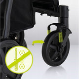 Carucior sport, Lionelo, Annet Plus, De la nastere, Cu accesorii si capotina XXL reglabila, 0 - 22 Kg, Conform cu standardele europene de securitate EN1888-1 si EN1888-2, Gri Caramel