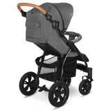 Carucior sport, Lionelo, Annet Tour, De la nastere, Cu capotina impermeabila, Cu filtru UPF 50+, Cu maner reglabil, Plasa de tantari, Suport biberon, Saculet pentru picioare, Pana la 22 kg, Cu certificare TUV, Gri