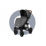 Carucior sport, Lionelo, Annet Tour, De la nastere, Cu capotina impermeabila, Cu filtru UPF 50+, Cu maner reglabil, Plasa de tantari, Suport biberon, Saculet pentru picioare, Pana la 22 kg, Cu certificare TUV, Gri