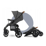 Carucior sport, Lionelo, Annet Tour, De la nastere, Cu capotina impermeabila, Cu filtru UPF 50+, Cu maner reglabil, Plasa de tantari, Suport biberon, Saculet pentru picioare, Pana la 22 kg, Cu certificare TUV, Gri