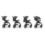 Carucior sport, Lionelo, Annet Tour, De la nastere, Cu capotina impermeabila, Cu filtru UPF 50+, Cu maner reglabil, Plasa de tantari, Suport biberon, Saculet pentru picioare, Pana la 22 kg, Cu certificare TUV, Gri