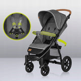 Carucior sport, Lionelo, Annet Tour, De la nastere, Cu capotina impermeabila, Cu filtru UPF 50+, Cu maner reglabil, Plasa de tantari, Suport biberon, Saculet pentru picioare, Pana la 22 kg, Cu certificare TUV, Gri