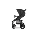 Carucior sport, Lionelo, Annet Tour, De la nastere, Cu capotina impermeabila, Cu filtru UPF 50+, Cu maner reglabil, Plasa de tantari, Suport biberon, Saculet pentru picioare, Pana la 22 kg, Cu certificare TUV, Negru