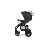 Carucior sport, Lionelo, Annet Tour, De la nastere, Cu capotina impermeabila, Cu filtru UPF 50+, Cu maner reglabil, Plasa de tantari, Suport biberon, Saculet pentru picioare, Pana la 22 kg, Cu certificare TUV, Negru