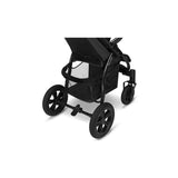 Carucior sport, Lionelo, Annet Tour, De la nastere, Cu capotina impermeabila, Cu filtru UPF 50+, Cu maner reglabil, Plasa de tantari, Suport biberon, Saculet pentru picioare, Pana la 22 kg, Cu certificare TUV, Negru