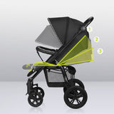 Carucior sport, Lionelo, Annet Tour, De la nastere, Cu capotina impermeabila, Cu filtru UPF 50+, Cu maner reglabil, Plasa de tantari, Suport biberon, Saculet pentru picioare, Pana la 22 kg, Cu certificare TUV, Negru