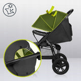 Carucior sport, Lionelo, Annet Tour, De la nastere, Cu capotina impermeabila, Cu filtru UPF 50+, Cu maner reglabil, Plasa de tantari, Suport biberon, Saculet pentru picioare, Pana la 22 kg, Cu certificare TUV, Negru