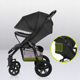 Carucior sport, Lionelo, Annet Tour, De la nastere, Cu capotina impermeabila, Cu filtru UPF 50+, Cu maner reglabil, Plasa de tantari, Suport biberon, Saculet pentru picioare, Pana la 22 kg, Cu certificare TUV, Negru