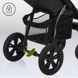 Carucior sport, Lionelo, Annet Tour, De la nastere, Cu capotina impermeabila, Cu filtru UPF 50+, Cu maner reglabil, Plasa de tantari, Suport biberon, Saculet pentru picioare, Pana la 22 kg, Cu certificare TUV, Negru