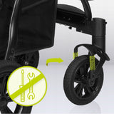 Carucior sport, Lionelo, Annet Tour, De la nastere, Cu capotina impermeabila, Cu filtru UPF 50+, Cu maner reglabil, Plasa de tantari, Suport biberon, Saculet pentru picioare, Pana la 22 kg, Cu certificare TUV, Negru