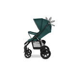 Carucior sport, Lionelo, Annet Tour, De la nastere, Cu capotina impermeabila, Cu filtru UPF 50+, Cu maner reglabil, Plasa de tantari, Suport biberon, Saculet pentru picioare, Pana la 22 kg, Cu certificare TUV, Verde