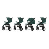 Carucior sport, Lionelo, Annet Tour, De la nastere, Cu capotina impermeabila, Cu filtru UPF 50+, Cu maner reglabil, Plasa de tantari, Suport biberon, Saculet pentru picioare, Pana la 22 kg, Cu certificare TUV, Verde