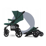 Carucior sport, Lionelo, Annet Tour, De la nastere, Cu capotina impermeabila, Cu filtru UPF 50+, Cu maner reglabil, Plasa de tantari, Suport biberon, Saculet pentru picioare, Pana la 22 kg, Cu certificare TUV, Verde