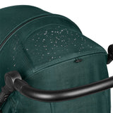 Carucior sport, Lionelo, Annet Tour, De la nastere, Cu capotina impermeabila, Cu filtru UPF 50+, Cu maner reglabil, Plasa de tantari, Suport biberon, Saculet pentru picioare, Pana la 22 kg, Cu certificare TUV, Verde