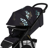 Carucior sport, Lionelo, Annet Tour Golden Moments, Editie Limitata, 0 luni+, Capotina impermeabila UPF 50+, Maner reglabil, Plasa de tantari, Suport biberon, Saculet pentru picioare, Pana la 22 kg, Certificare TUV, Negru