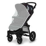 Carucior sport, Lionelo, Annet Tour Golden Moments, Editie Limitata, 0 luni+, Capotina impermeabila UPF 50+, Maner reglabil, Plasa de tantari, Suport biberon, Saculet pentru picioare, Pana la 22 kg, Certificare TUV, Negru