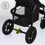 Carucior sport, Lionelo, Annet Tour Golden Moments, Editie Limitata, 0 luni+, Capotina impermeabila UPF 50+, Maner reglabil, Plasa de tantari, Suport biberon, Saculet pentru picioare, Pana la 22 kg, Certificare TUV, Negru