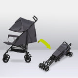 Carucior sport, Lionelo, Elia, Cu plasa de tantari, Conform cu standardul european de securitate EN1888-1, Gri inchis