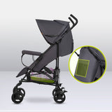 Carucior sport, Lionelo, Elia, Cu plasa de tantari, Conform cu standardul european de securitate EN1888-1, Gri inchis