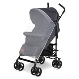 Carucior sport, Lionelo, Elia, Cu plasa de tantari, Conform cu standardul european de securitate EN1888-1, Gri inchis