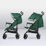 Carucior sport, Lionelo, Elia, Cu plasa de tantari, Conform cu standardul european de securitate EN1888-1, Verde inchis