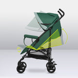 Carucior sport, Lionelo, Elia, Cu plasa de tantari, Conform cu standardul european de securitate EN1888-1, Verde inchis