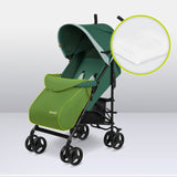 Carucior sport, Lionelo, Elia, Cu plasa de tantari, Conform cu standardul european de securitate EN1888-1, Verde inchis