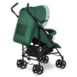 Carucior sport, Lionelo, Elia, Cu plasa de tantari, Conform cu standardul european de securitate EN1888-1, Verde inchis