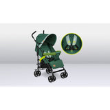 Carucior sport, Lionelo, Elia, Cu plasa de tantari, Conform cu standardul european de securitate EN1888-1, Verde inchis
