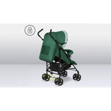 Carucior sport, Lionelo, Elia, Cu plasa de tantari, Conform cu standardul european de securitate EN1888-1, Verde inchis