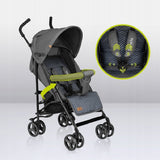 Carucior sport, Lionelo, Elia, Cu plasa de tantari, Conform cu standardul european de securitate EN1888-1, Gri