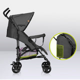 Carucior sport, Lionelo, Elia, Cu plasa de tantari, Suport de picioare reglabil, Spatar ajustabil in 4 pozitii, Capotina XXL, Pliere tip umbrela, Capacitate 15 kg, 6 luni+, EN 1888, Gri