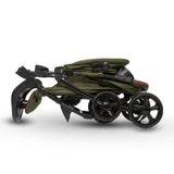 Carucior sport, Lionelo, Emma Plus, Cu tavita, 2 Suporturi pentru pahar, Geanta accesorii, Conform cu standardul european de securitate EN1888-1, Forest Green