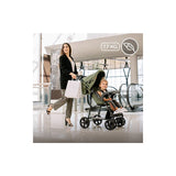 Carucior sport, Lionelo, Emma Plus, Cu tavita, 2 Suporturi pentru pahar, Geanta accesorii, Conform cu standardul european de securitate EN1888-1, Forest Green