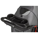 Carucior sport, Lionelo, Emma Plus, Cu tavita, 2 Suporturi pentru pahar, Geanta accesorii, Conform cu standardul european de securitate EN1888-1, Pink Scandi