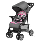Carucior sport, Lionelo, Emma Plus, Cu tavita, 2 Suporturi pentru pahar, Geanta accesorii, Conform cu standardul european de securitate EN1888-1, Pink Scandi