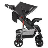 Carucior sport, Lionelo, Emma Plus, Cu tavita, 2 Suporturi pentru pahar, Geanta accesorii, Conform cu standardul european de securitate EN1888-1, Stone