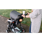 Carucior sport, Lionelo, Emma Plus, Cu tavita, 2 Suporturi pentru pahar, Geanta accesorii, Conform cu standardul european de securitate EN1888-1, Stone
