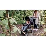 Carucior sport, Lionelo, Emma Plus, Cu tavita, 2 Suporturi pentru pahar, Geanta accesorii, Conform cu standardul european de securitate EN1888-1, Stone