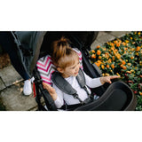 Carucior sport, Lionelo, Emma Plus, Cu tavita, 2 Suporturi pentru pahar, Geanta accesorii, Conform cu standardul european de securitate EN1888-1, Stone